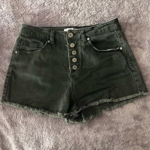 High waisted shorts